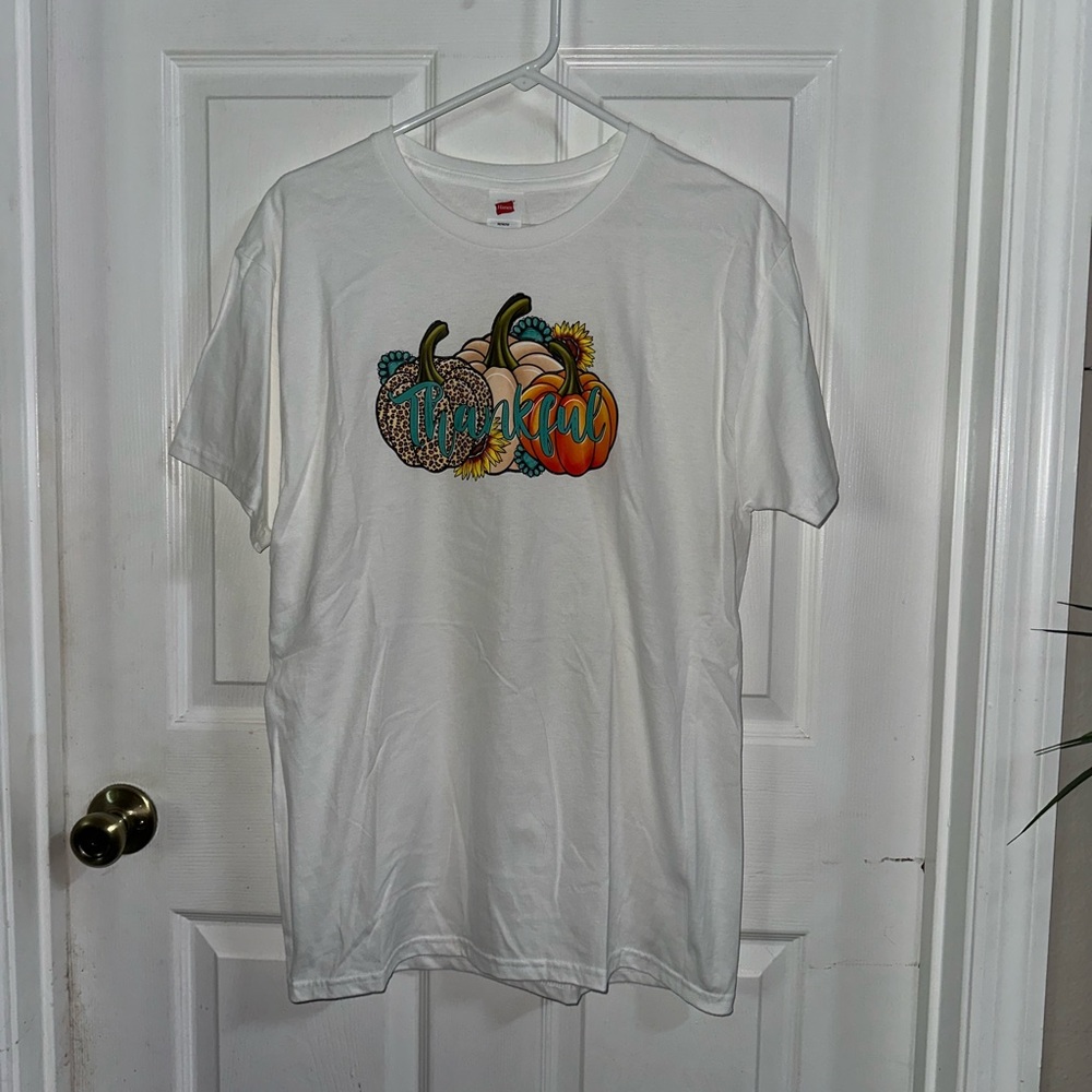 NWOT Handcrafted Fall/Thanksgiving Shirt Medium